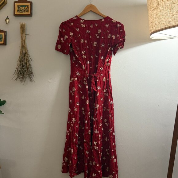 Reformation Locklin Dress in Cassia Floral Sz 0 - Picture 3 of 5